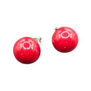 Coral Pearl Earrings